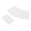 50pcs Disposable Nail Sandpaper Sheets Self Adhesive Nail Pre Polishing Paper Salon Use