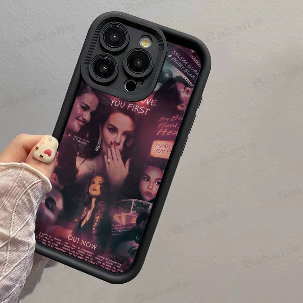 Singer Selena Gomez Phone Case For IPhone 17 16 15 14 13 12 11 Pro Max Plus Mini Luck Cover