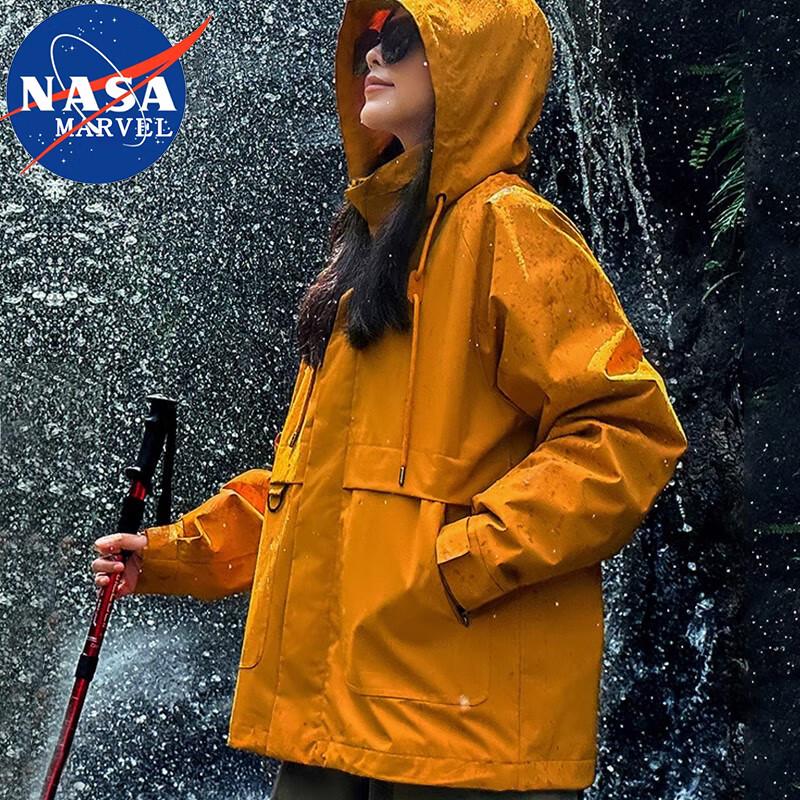 

NASA MARVEL Men s Outdoor Hooded Jacket M