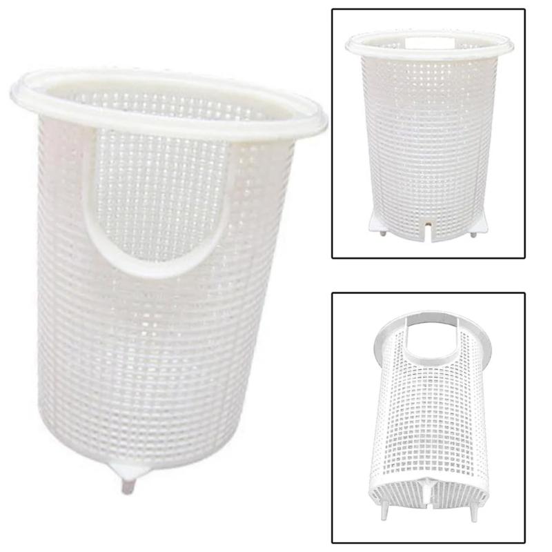 Pool Pump Basket Replacement Weatherproof Design Efficient Debris Collection Plastic Texture for Filtrations Systems