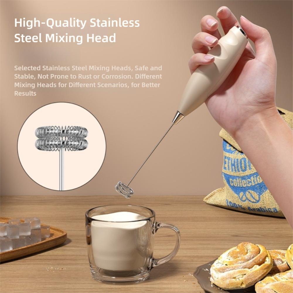 New Handheld Electric Milk Frother 3 Speed Multifunctional Whisk Mixer Stirrer Portable Egg Beater Kitchen Whisk Tools
