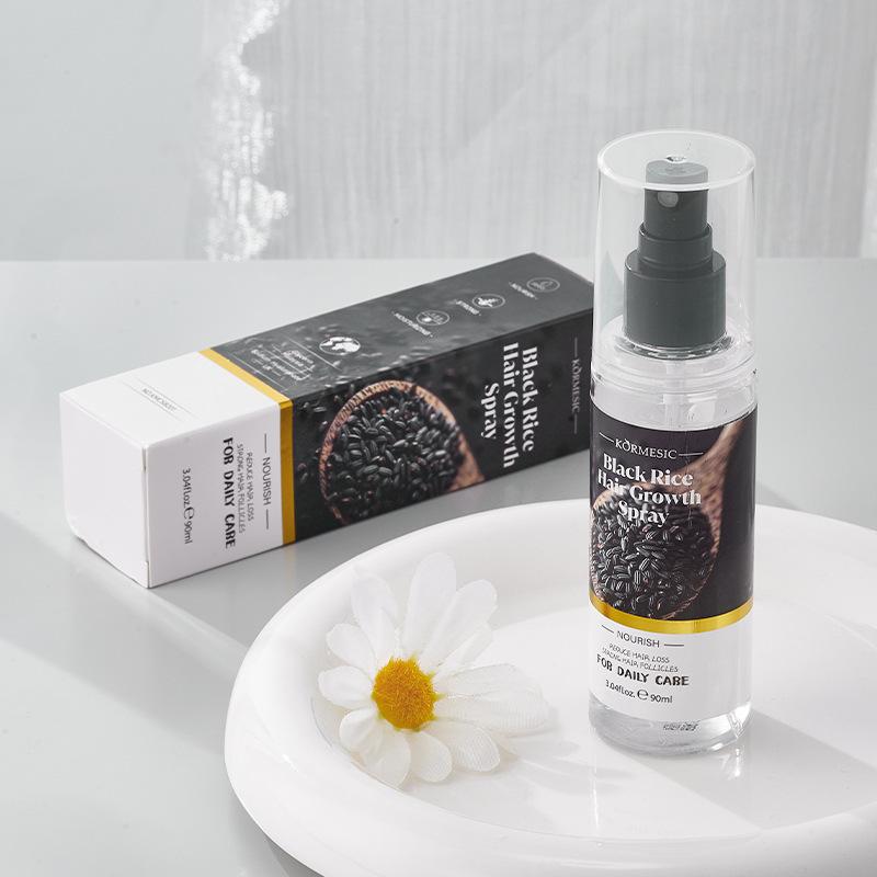 Black rice Long Hair Spray, making your hair fluffy and smooth.