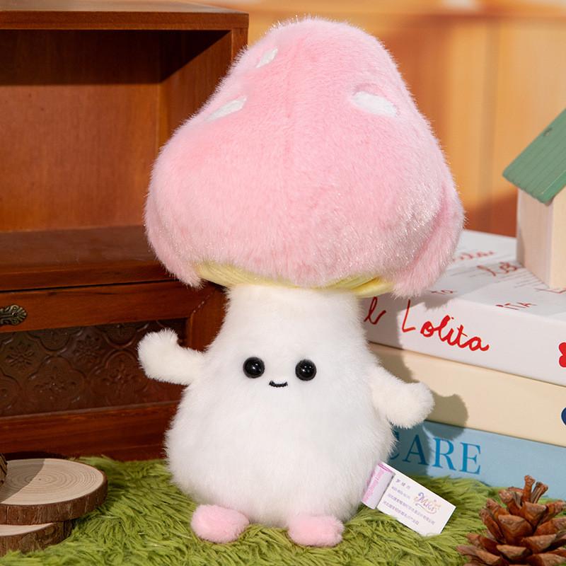 Peluche Fungo Fluorescente Comfort Notturno Per Bambini Decorazione Camera da Letto Bambini