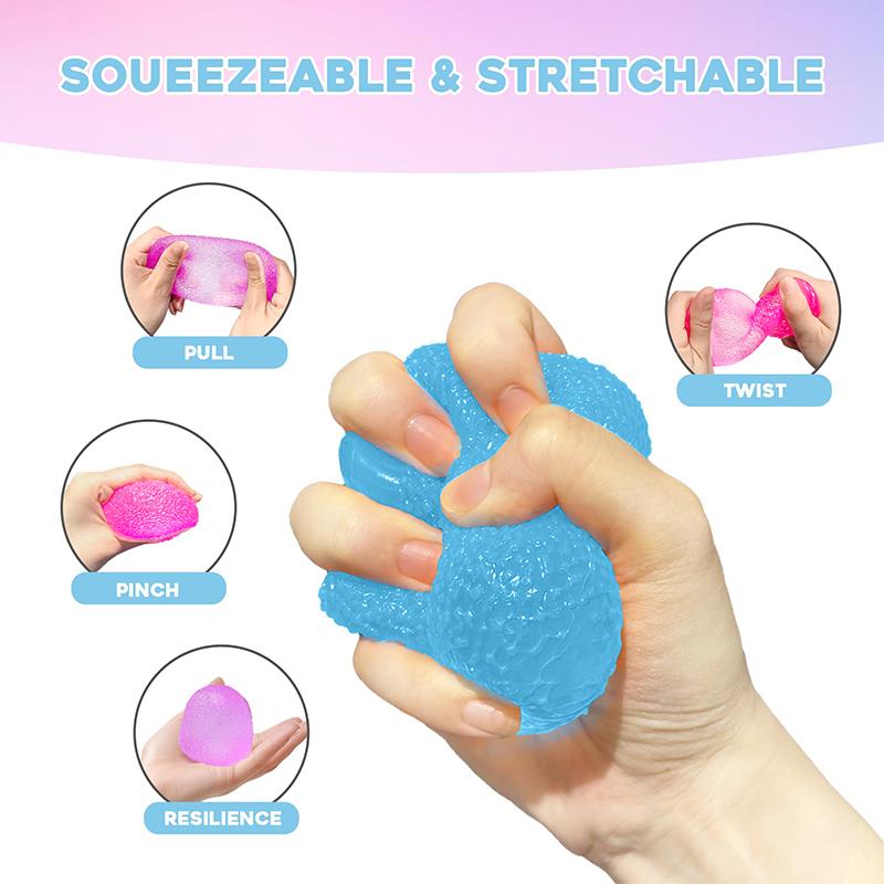 Squishy Fidget Toys Stress For Kids And Adults Squeeze Ball Sensory Toys Party Favors