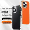 Metal Lensli ve Kaplamalı Yüksek Kalite Koruyucu Kılıf ile iPhone 15 için Apple 16Pro Max Orijinal Deri Telefon Kılıfı