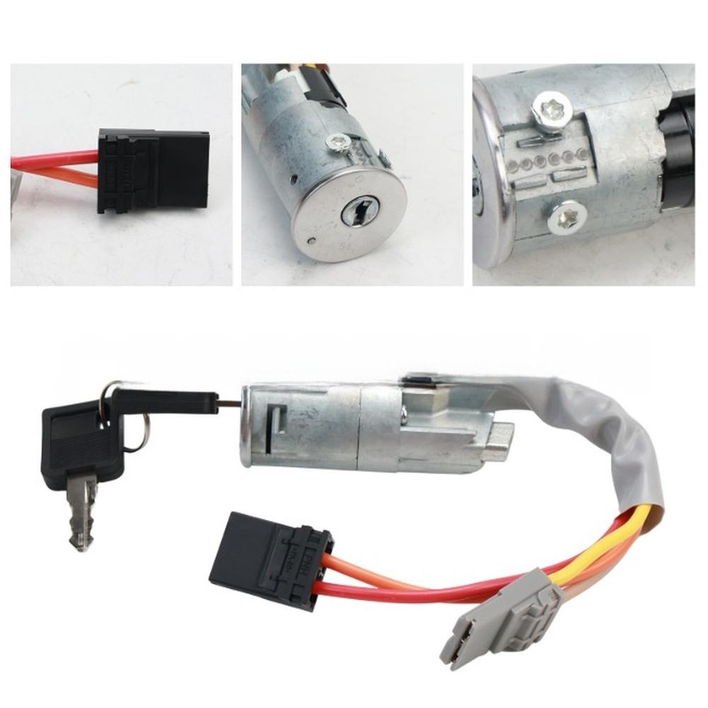 Car Ignition Switch Lock Cylinder With Keys For Nissan For Primastar Trafic Vivaro 2001-2014 Direct Fit Replacement