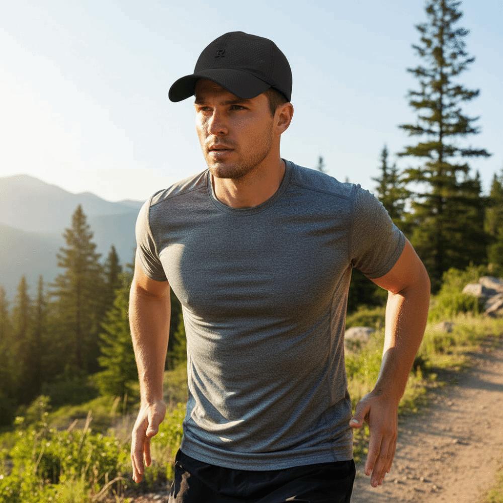 Sun Protection Summer Sun Hat Letter R Embroidery Baseball Cap Fishing Cycling Hat  For Women Men