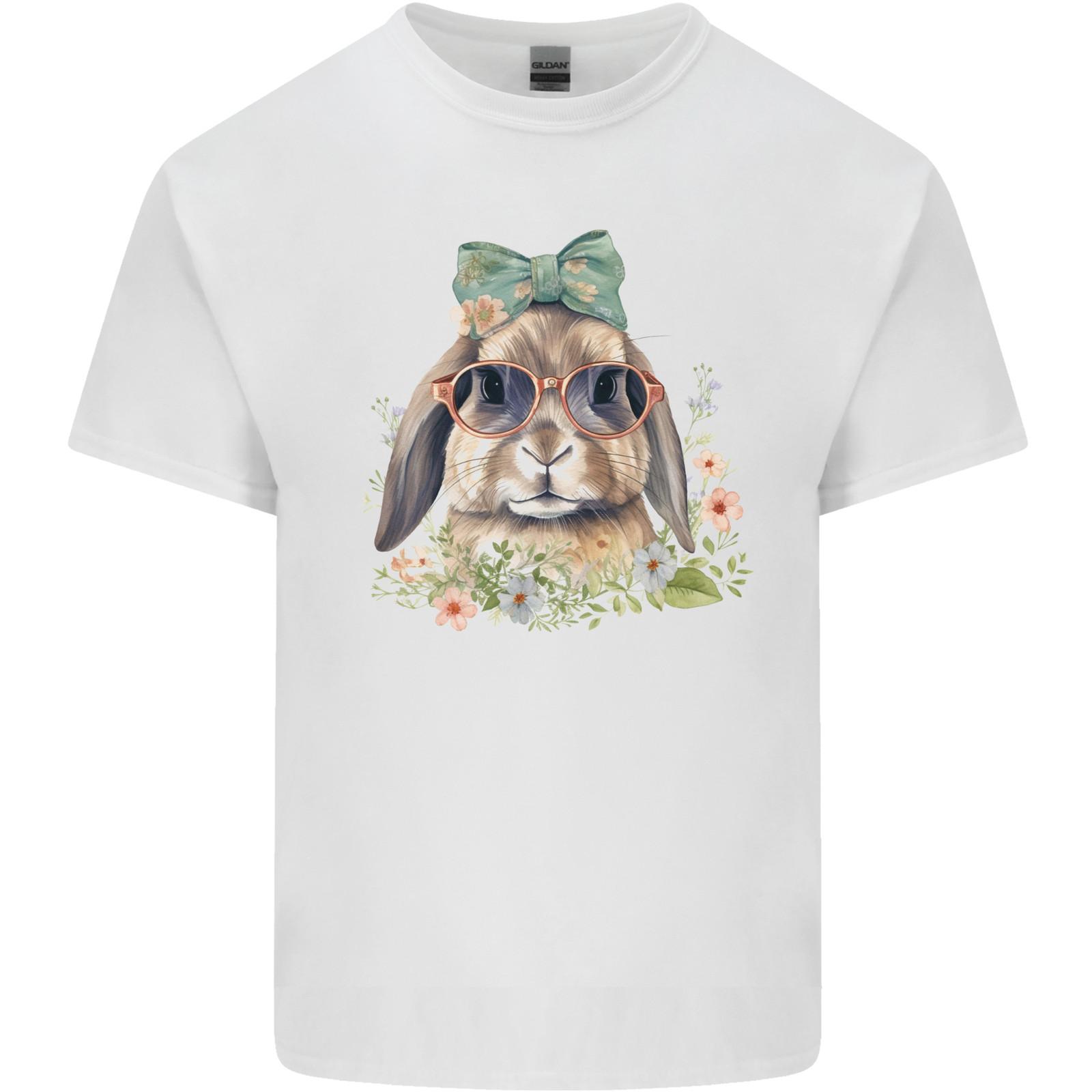 

A Cool Easter Bunny Mens Light Cotton T-Shirt Mens Womens Tees Top L