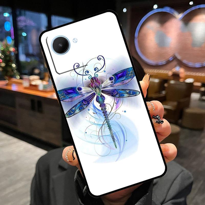 

Чехол-Арт Животное Стрекоза Для Realme GT7 Pro GT6 11 12 13 14 15 Pro Plus C55 C53 C35 C33 C61 C65 C67 C53 C71 C75 Realme C25 C25s