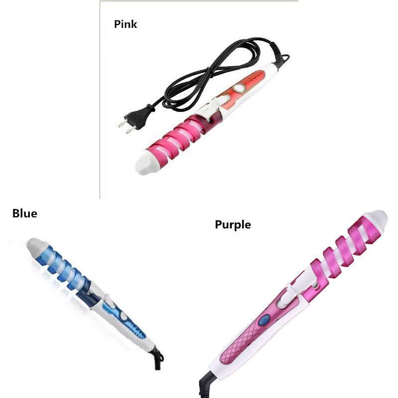 Spiral Perm Curling Iron Hairdressing Tool With American Standard Plug For Home And Beauty Salon Styling