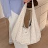 Tote Bag with Large Capacity and Thick Material, Ideal for Commuting, Single-shoulder, Underarm Bag