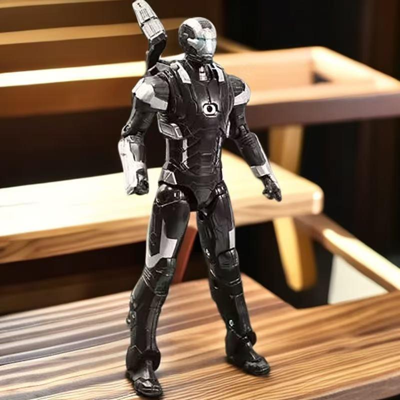Captain America, Spider-Man, Iron Man, Red Hulk Action Figure Set