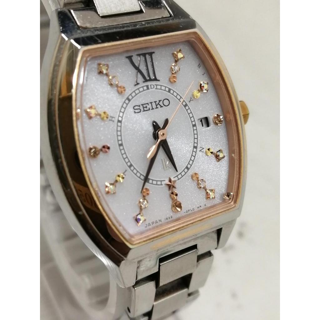 Used SEIKO LUKIA 1B22-OBBO Solar Watch