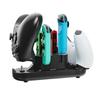 Charging Dock Charger Station Holder Base for Switch OLED  Controller Individual LED Indicator 6 in 1