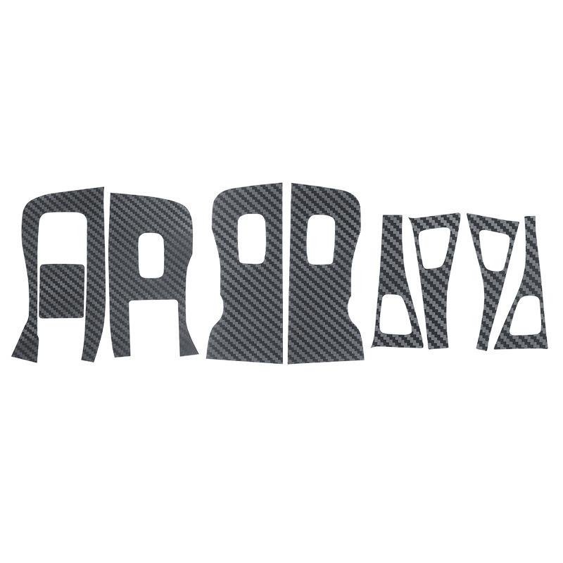 

Для Tesla Model Y Накладка на кнопки переключателя стеклоподъемника Отделка рамки Наклейки на кнопки Аксессуары для интерьера автомобиля Model Y