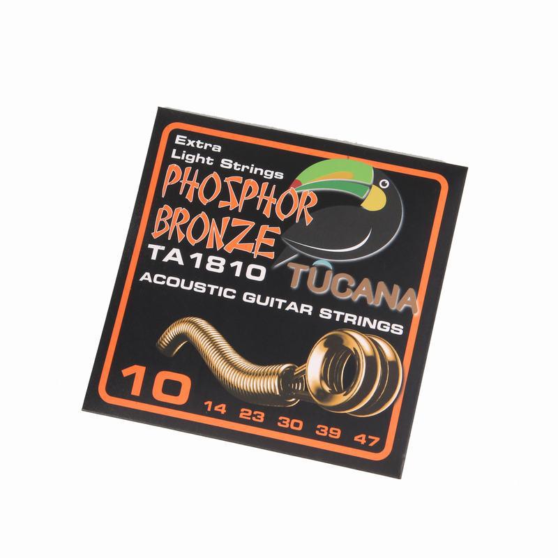 TUCANA Premium Phosphor Bronze Anti-rust Light-coated Folk Acoustic Guitar Strings