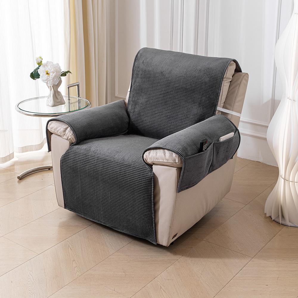 Chivas Single Person Sofa Cover Electric Leather Sofa Cover  ChivAS First Class Cabin All Season Cushion Sofa Cover One size