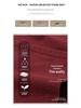 Women's Burgundy High-Waist Wide-Leg Pants - Slimming & Versatile for Spring/Autumn 2025
