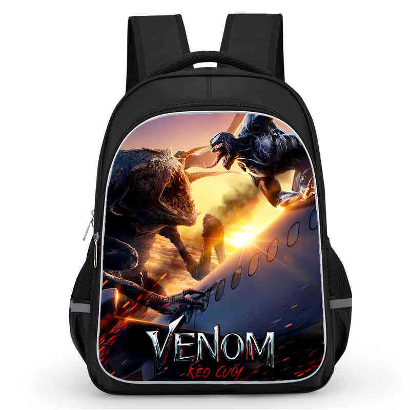 Venom 3 After A Dance Peripheral Anime Printed Backpack Student School Bag
