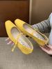Retro Grandma Shoes Girl 2025 New Early Spring Gentle Fairy Wind Square Head Shallow Mouth Word Soft Sole Mary Jane Shoes