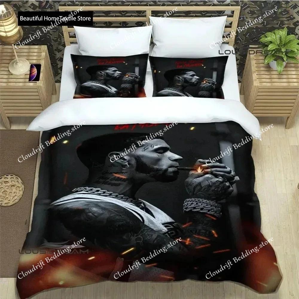 Rapper Anuel AA Printed Bedding Sets Exquisite Bed Supplies Set Duvet Cover Bed Comforter Set Bedding Set Luxury Birthday Gift