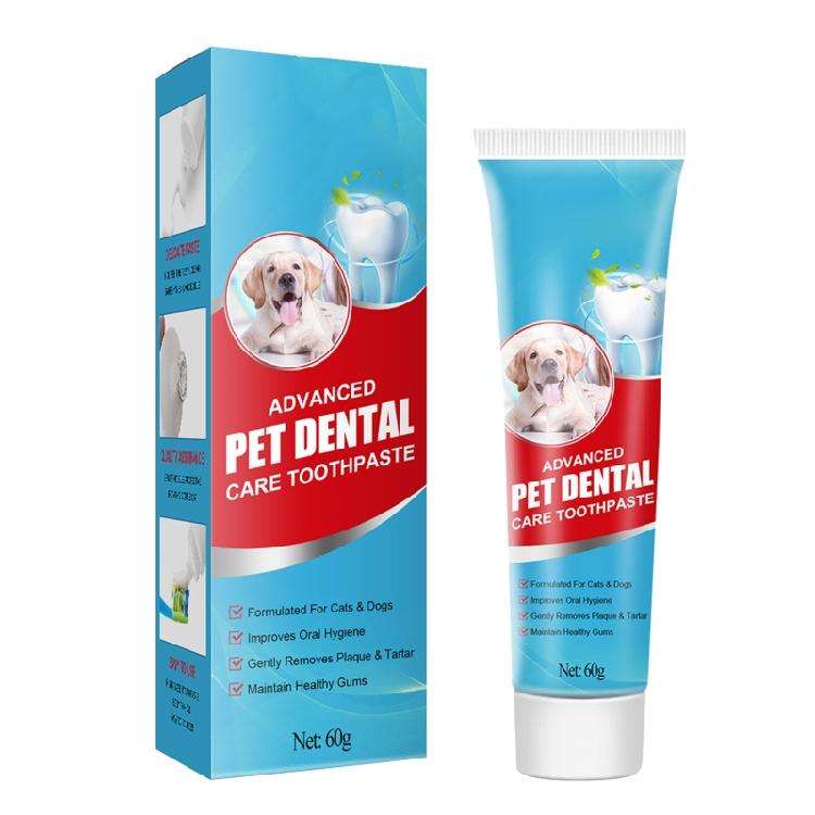 

Pet Toothpaste Eliminates Bad Breath by Removing Plaque & Tartar Buildup 1