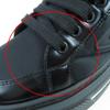 Excellent PRADA Low Cut Sneakers Macro Triangle Logo Re-Nylon Leather Black 35.5 1E661M Used