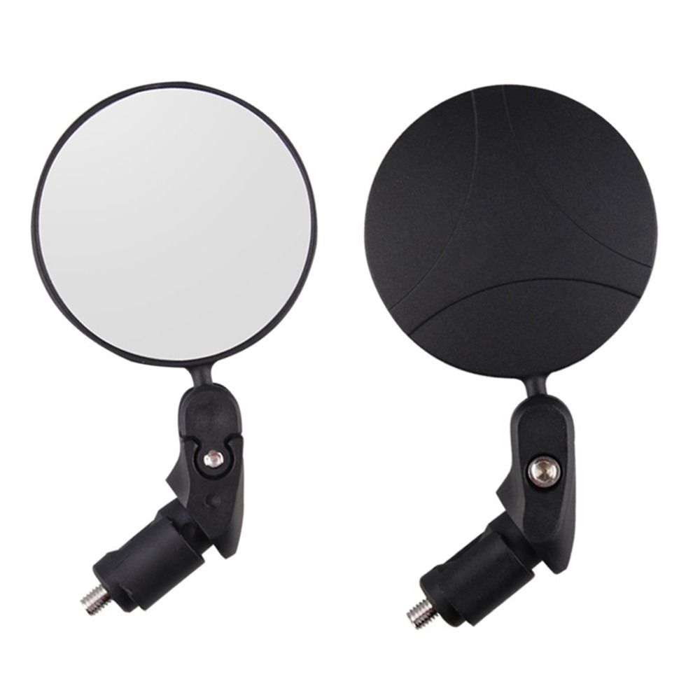 2pcs Wide Angle Bike Bar End Mirror 360 Rotatable Bicycle Rearview Mirror  Cycling Accessories