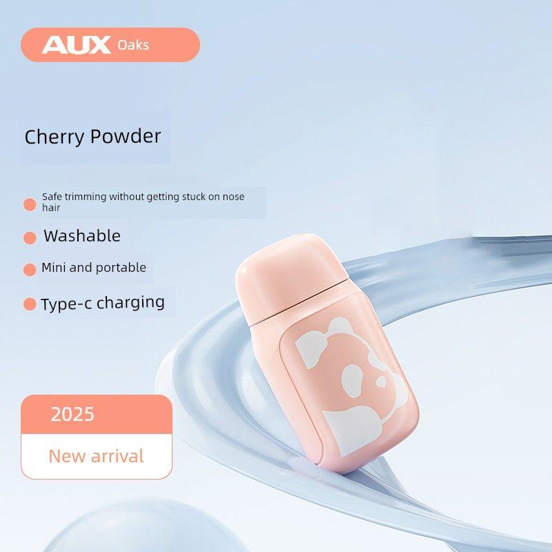 

Oaks Nose Hair Trimmer for Women, Mini Portable Electric Nose Hair Shaver, Nose Hair Removal Tool, Gift Pink Panda Style