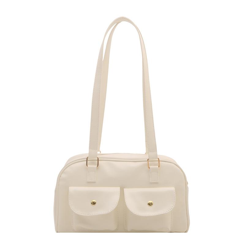 Trend underarm bag spring new fashion texture shoulder bag commuting niche design handbag women
