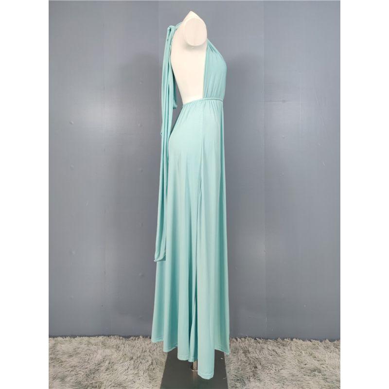 Export Single French Style Romantic Fashion New Arrival Classy Bandage Birthday Party Open Back Socialite Elegant Dress Multiple Wear