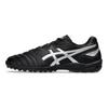 Asics Ds Light Club Pohodlné Bežné TF (Gumové čapy) Tlmiace nárazy Odolné futbalové kopačky Unisex futbalové kopačky Čierna Biela 1103A112-001