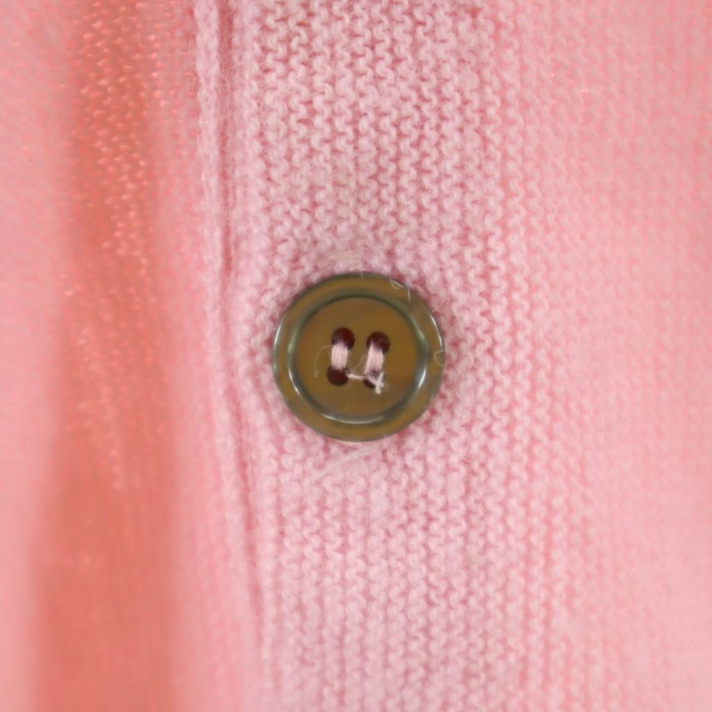 THE FOX COLLECTION 70s 80s Made In USA Vintage Long Sleeve Knit Cardigan Men's Used