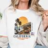 Comfort Colors California Shirt and Kids Tshirt, Retro Summer Graphic Tee, Pacific Coast Drive Wear