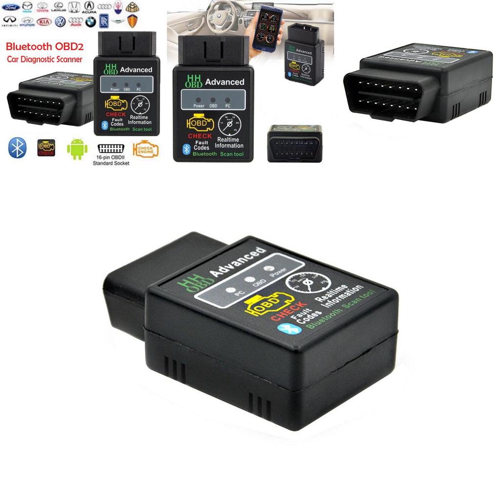 Pokročilý Bluetooth V1.5 OBD2 rozhraní skener Elm327 diagnostický nástroj pro Fiat