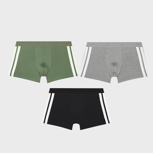 

[Adidas] Новые черные повседневные трусы [3 шт.] AOMYIEO03/00 [Отправка из Кореи] 100% Оригинал 95