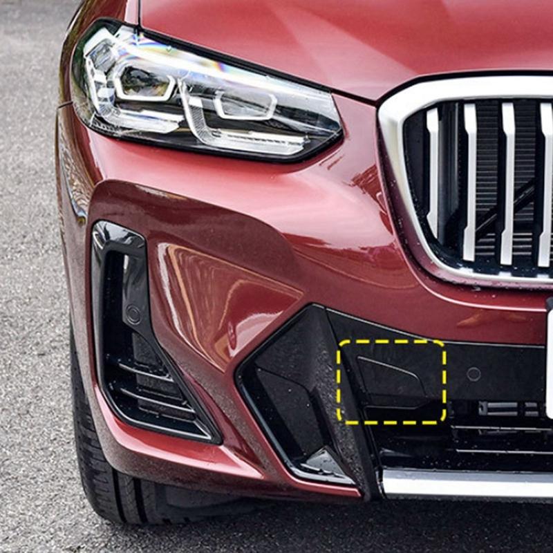 Cache-Crochet de Remorquage pour Pare-Chocs Avant de Voiture Peint 51115A477A0 Pour BMW X3 X4 IX3 G01 G02 G08 -2024 Cache Remorque