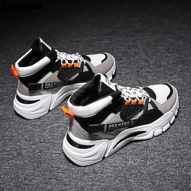 

Мужская обувь, новые весенние высокие спортивные мужские кроссовки для бега Tenis Masculino Zapatillas Hombre 39-44