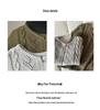 JuZhi Spring Knit Korean Style Loose Drop-Shoulder Sweater Vest Jacket