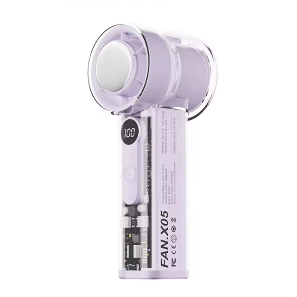 Semiconductor Refrigeration High-speed Electric Fan USB Rechargeable Outdoor Small Fan  Outdoor