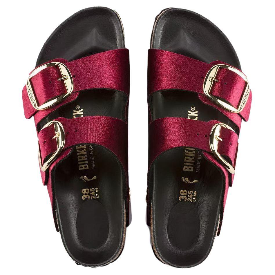 Birkenstock velvet-strap sandals Women's 1020152