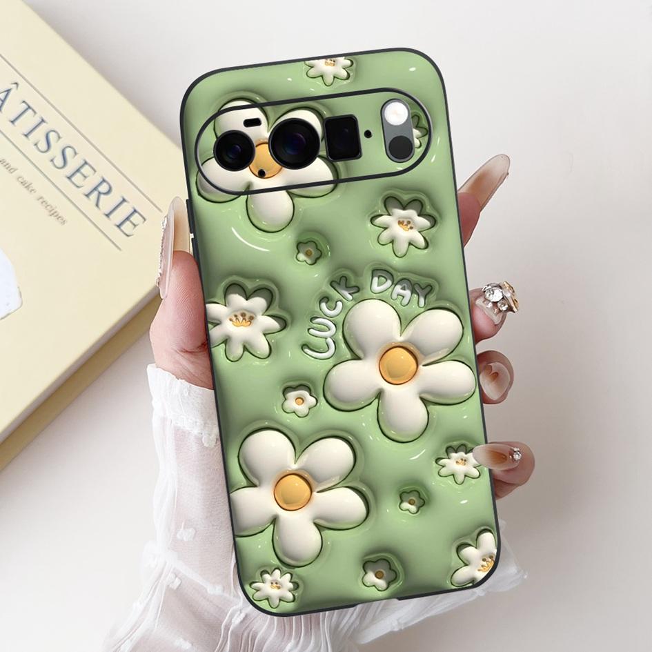 For Google Pixel 10 Case Pixel 10 Pro Cover Cute Rabbit Panda Cat Soft Silicone Matte Phone Cases For Google Pixel10 Pro XL Etui