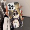 Cartoon Anime A-AlbedoS Phone Case For IPhone 16 15 14 13 12 11 17 Pro MAX Plus Pro Matte Shockproof Cover