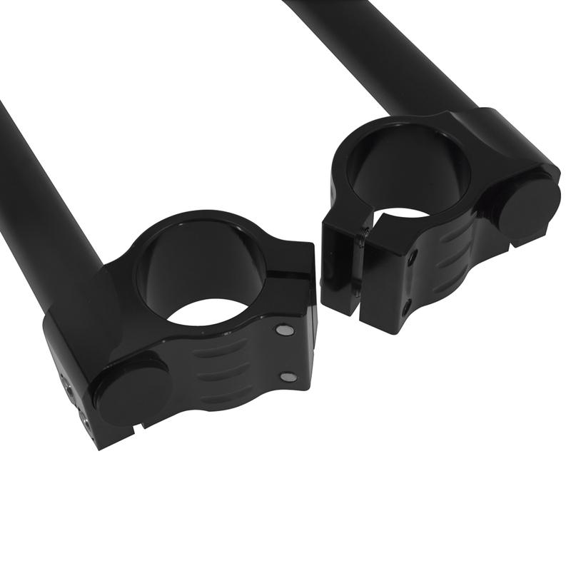 Motorcycle Handle Bars Racing Adjustable Cafe Racer 31/32/33/35/36/37/39/41/45/48/50/51mm Clip On Ons Fork Universal Handlebars