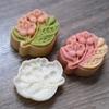 Mooncake Mold Mid-Autumn Festival Hand-Pressure Flower Moon Cake Mould DIY Hand Mooncake Fondant Pressure Decoration Tools