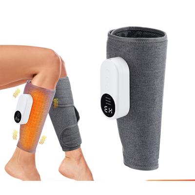 Luftkompressions-Beinmassagegerät mit Wärme, elektrisches Bein-Wadenmassagegerät, Durchblutung, Airbag, Vibration, Muskelschmerzlinderung, Entspannung