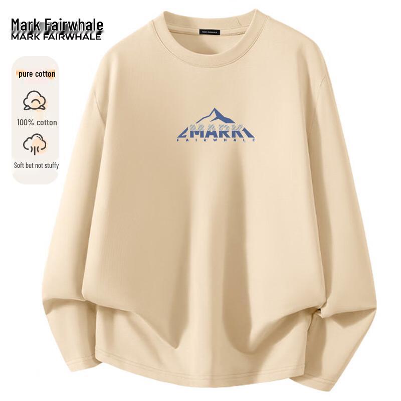 

Mark Fairwhale Men s Outdoor Cotton Long Sleeve T-Shirt M