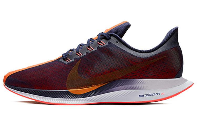 Nike Zoom Pegasus 35 Turbo Blackened Blue Orange Peel AJ4114-486 42