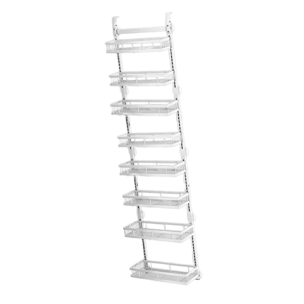 over The Door Organizer Fridge Shelf Seasoning Rack for Laundry Kitchen Home 8