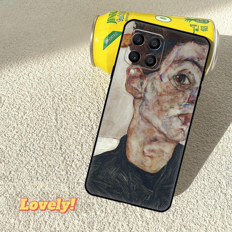 Egon Schiele Case For Samsung Galaxy M52 M36 M06 M16 M56 M33 M15 M55 M31 M13 M12 M14 M53 M32 M35 M34 M54